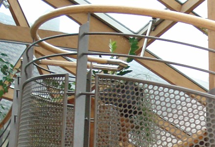 RMIG Frame profile used in a balustrade panel